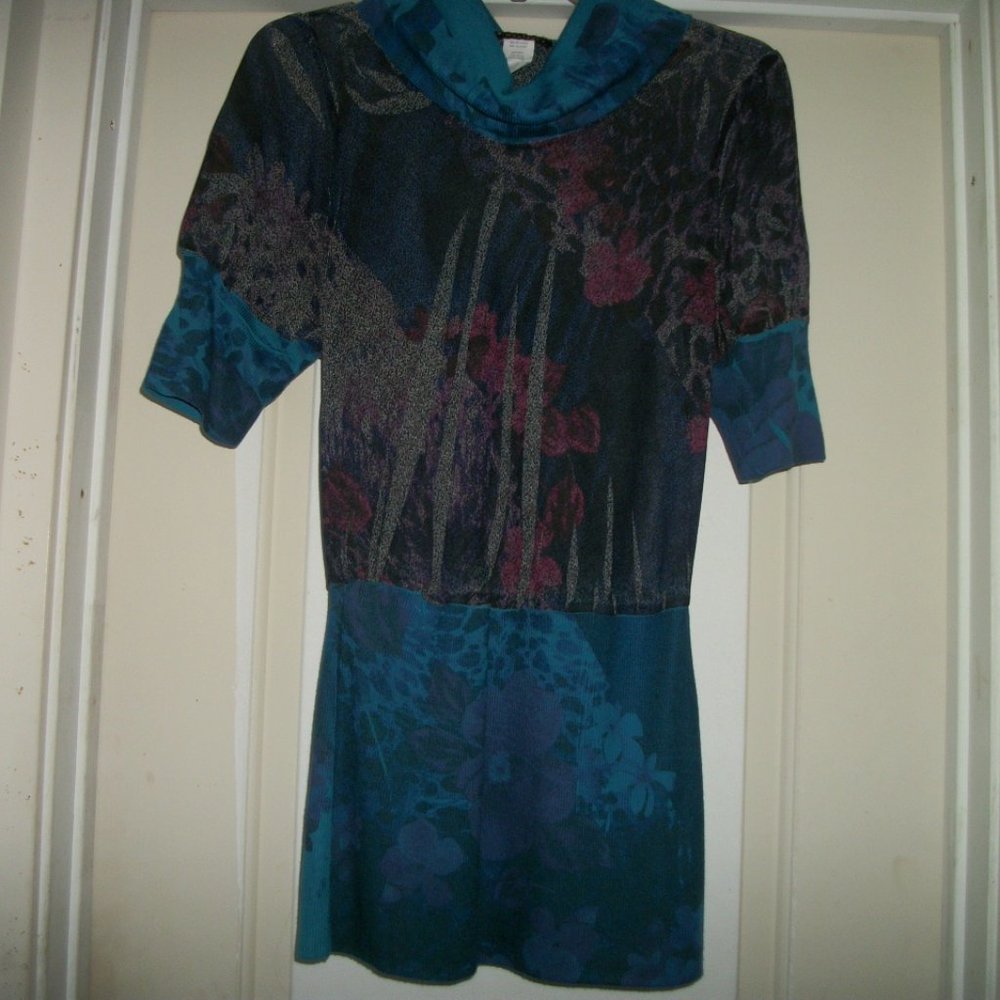 FAIRYCORE TWENTYONE LONG BLUES TOP BLOUSE LG